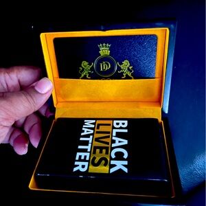 NWT BLACK LIVES MATTER PLASTIC PLAYING CARDS